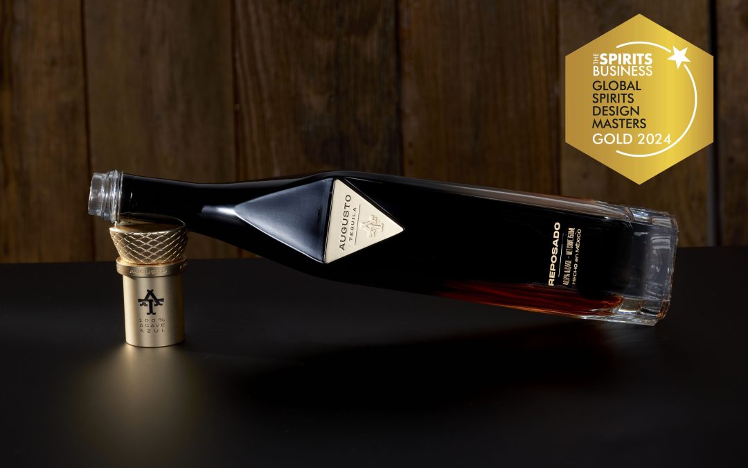 Augusto Tequila Reposado wins Gold in 2024 Design & Packaging Masters